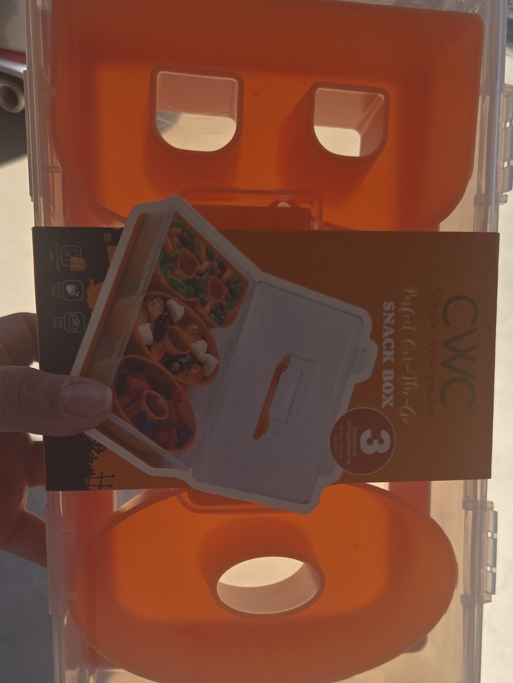 CwC Snack Box BOO New Orange